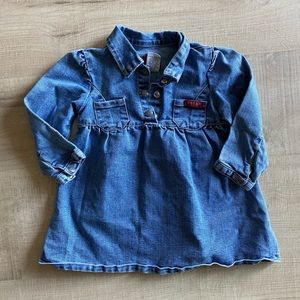 Vintage 90s GUESS baby denim dress